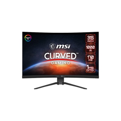 MSI MAG 325CQRFDE QD computerskærm 80 cm (31.5") 2560 x 1440 pixel Wide Quad HD LCD Sort MSI MAG 325CQRFDE QD computerskærm 80 cm (31.5") 2560 x 1440 pixel Wide Quad HD LCD Sort