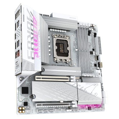 GIGABYTE B860M AORUS ELITE WF6E ICE Intel B860 LGA 1851 (Socket V1) mikro ATX GIGABYTE B860M AORUS ELITE WF6E ICE Intel B860 LGA 1851 (Socket V1) mikro ATX