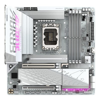 GIGABYTE B860M AORUS ELITE WF6E ICE Intel B860 LGA 1851 (Socket V1) mikro ATX GIGABYTE B860M AORUS ELITE WF6E ICE Intel B860 LGA 1851 (Socket V1) mikro ATX