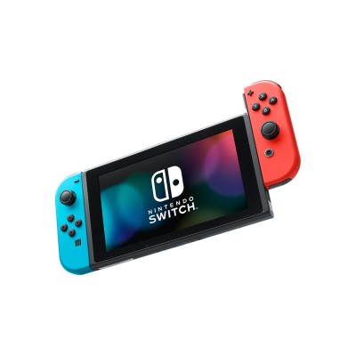 Nintendo Switch V2 2019 bærbar spilkonsol 15,8 cm (6.2") 32 GB Berøringsskærm Wi-Fi Sort, Blå, Rød Nintendo Switch V2 2019 bærbar spilkonsol 15,8 cm (6.2") 32 GB Berøringsskærm Wi-Fi Sort, Blå, Rød