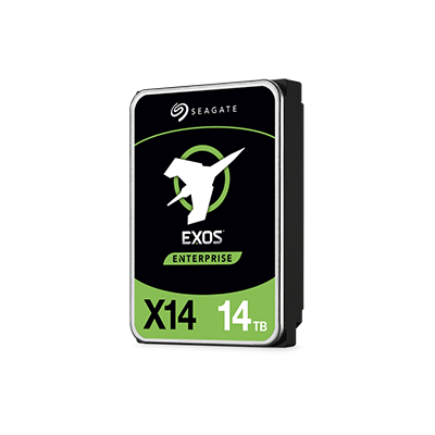 Seagate Exos X14 HDD 14TB SATA 6Gb/s 3.5 Enterprise Hard Drive (ST1400 Seagate Exos X14 HDD 14TB SATA 6Gb/s 3.5 Enterprise Hard Drive (ST1400