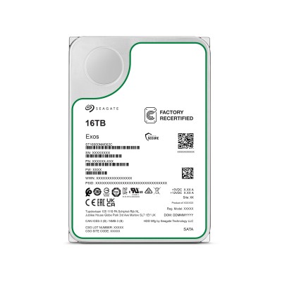 Seagate Exos Harddisk ST16000NM002C-FR 16TB SATA-600 7200rpm - FACTORY Seagate Exos Harddisk ST16000NM002C-FR 16TB SATA-600 7200rpm - FACTORY
