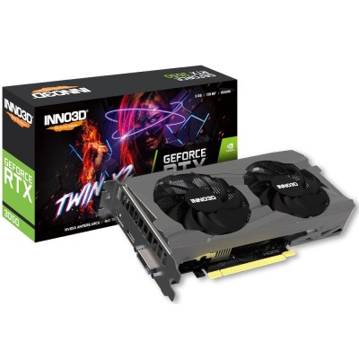 Inno3D Geforce RTX 3050 V2 Twin X2 6GB GDDR6 Inno3D Geforce RTX 3050 V2 Twin X2 6GB GDDR6