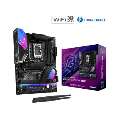 ASRock Z890 PG Lightning WIFI Motherboard ATX LGA-1851 Intel Z890 ASRock Z890 PG Lightning WIFI Motherboard ATX LGA-1851 Intel Z890